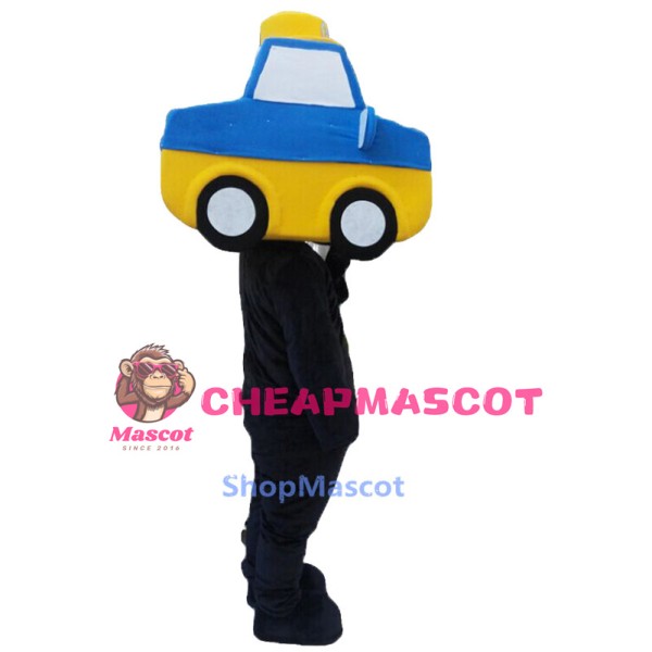 Taxi Car Mascot Costume