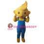 Long Hair Boy Mascot Costumes Cosplay 