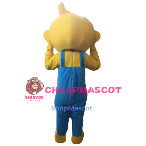 Long Hair Boy Mascot Costumes Cosplay 