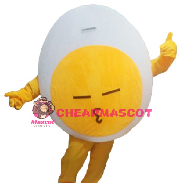 Yellow Egg Mascot Costumes