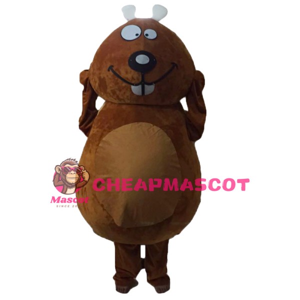 Brown Beaver Mascot Costumes