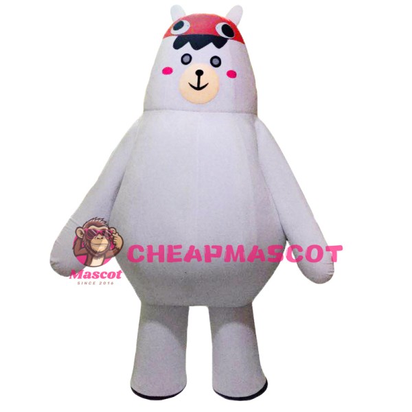White Big Bear Mascot Costumes