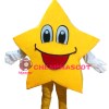 Yellow Five-Pointed Star Mascot Costumes