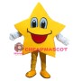 Yellow Five-Pointed Star Mascot Costumes