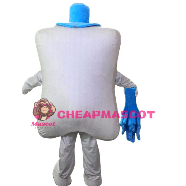 Teeth and Toothbrushes Mascot Costumes