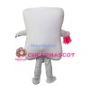 Red Teeth and Toothbrushes Mascot Costumes