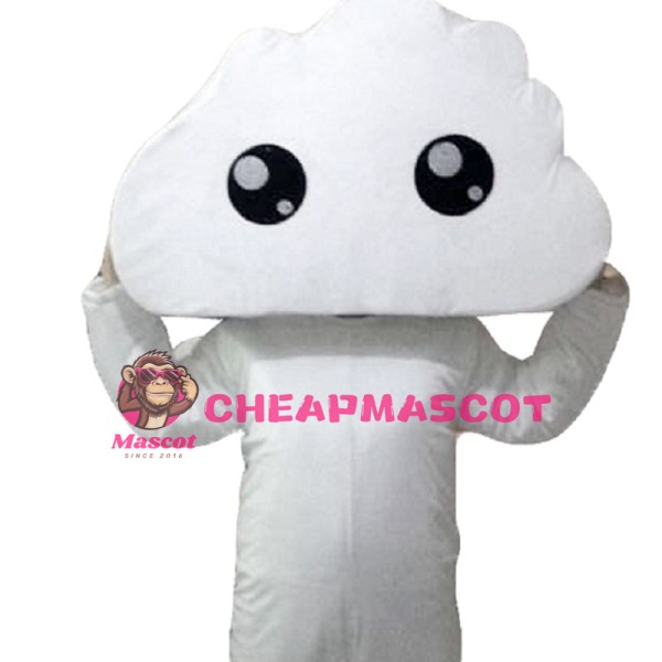 White Cloud Mascot Costumes