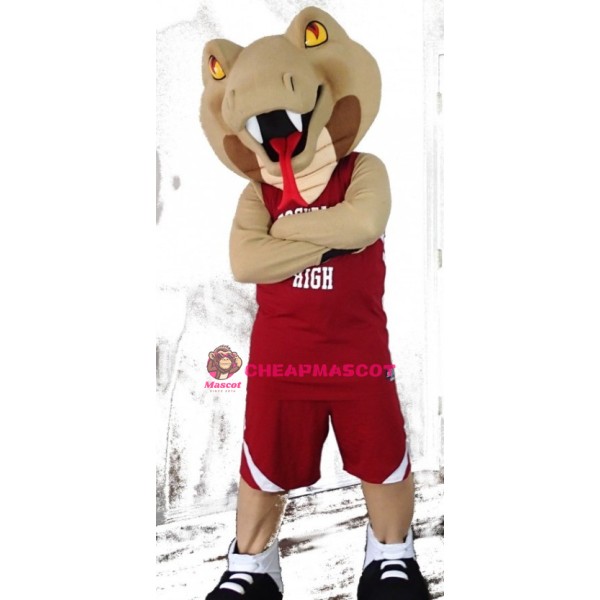 Cee-Cee The Cobra Snake Mascot Costume
