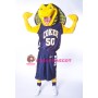 Sports Yellow Cobra Snake Mascot Costume