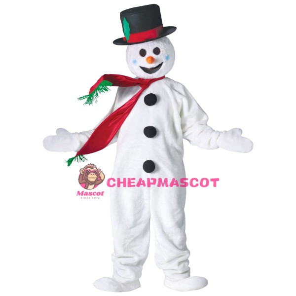 New Snowman Mascot Costume