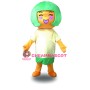 Professional Green Hair Girl Strange Girl Mascot Costume