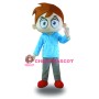 Hot Sale Professional Big Eyes Boy Mascot Costume