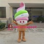 Ice Cream Delicious Carton Cone Mascot Costumes