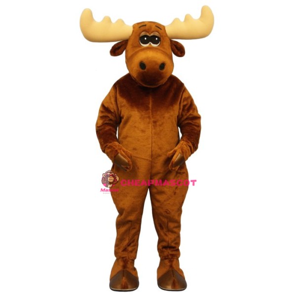 Moony Moose Mascot Costume