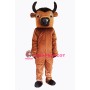 Brown Buffalo Mascot Costume